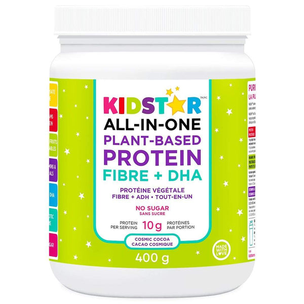 KidStar Nutrients الكل في واحد بروتين نباتي (الكاكاو الكوني) 400 جم