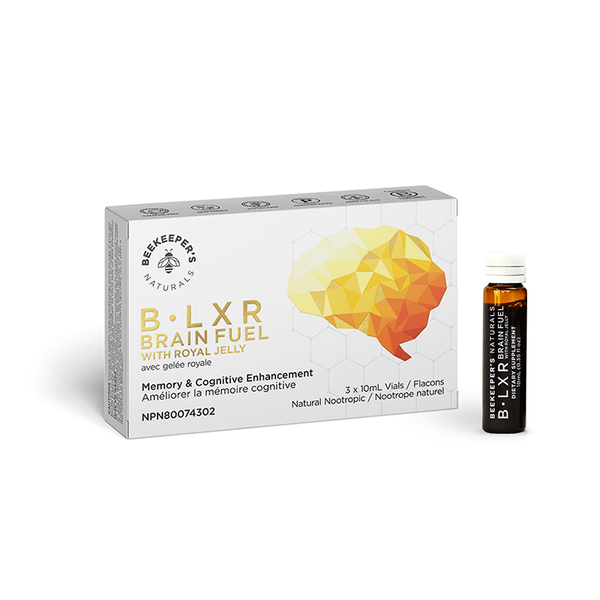 Beekeeper's Naturals B.LXR Brain Fuel With Royal Jelly
