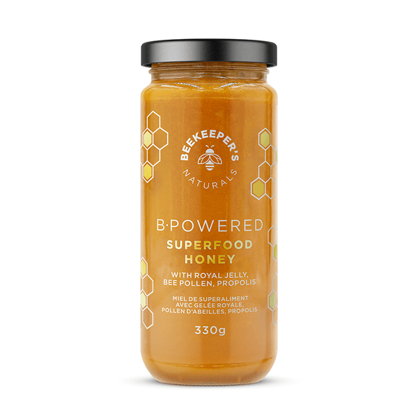 Beekeeper's Naturals, B.Powered Superfood Honey, 330g