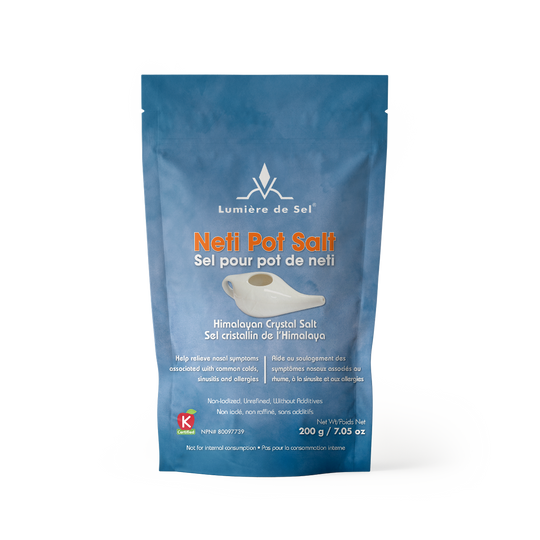 Lumiere De Sel, Himalayan Neti Pot Crystal Salt, 200g