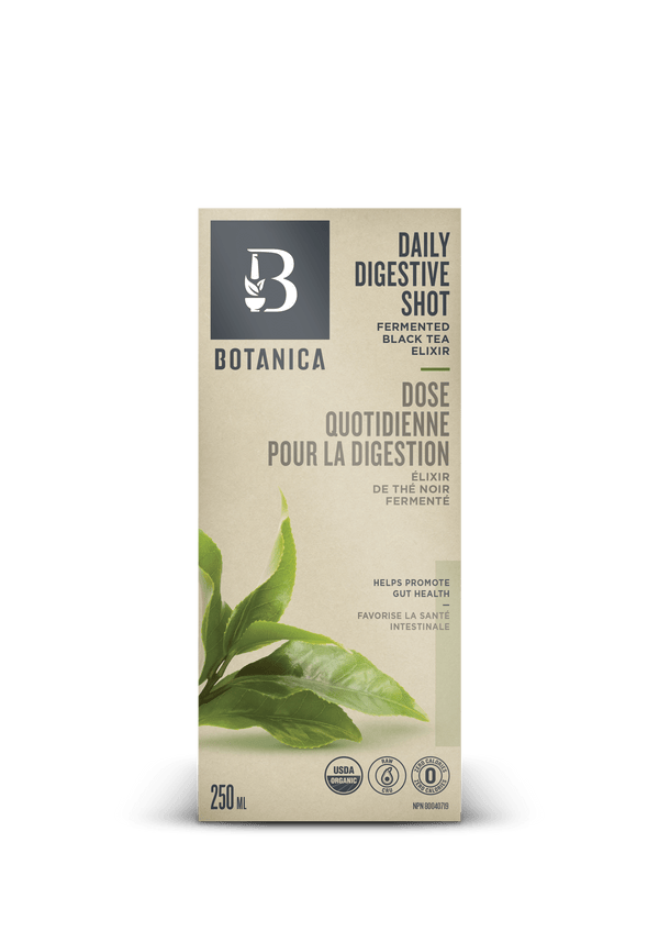 بوتانيكا دايجستيف شوت إكسير الشاي الأسود المخمر 250 مل