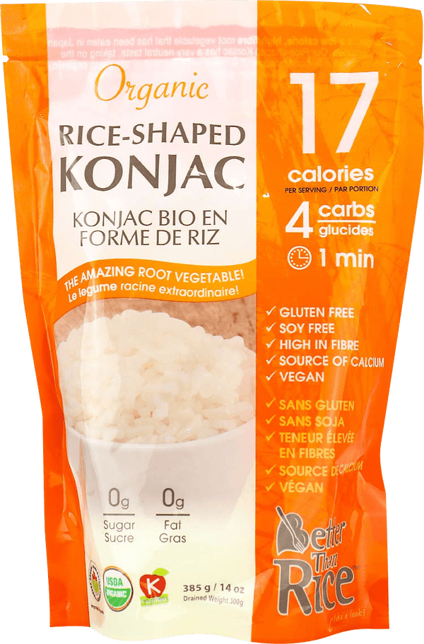 أفضل من الأرز، أرز الكونجاك العضوي، 385 جرام