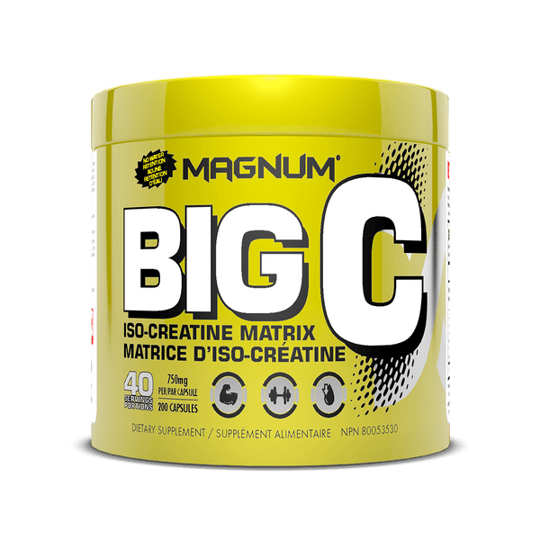 Magnum Nutraceuticals, مصفوفة Big C Iso-Creatine، 200 كبسولة