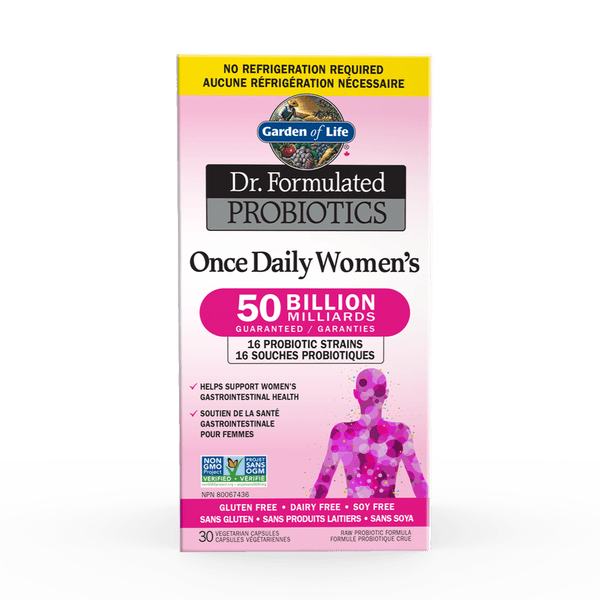 Garden of Life Dr. Formulated Probiotics Once Daily Women's 50 Billion