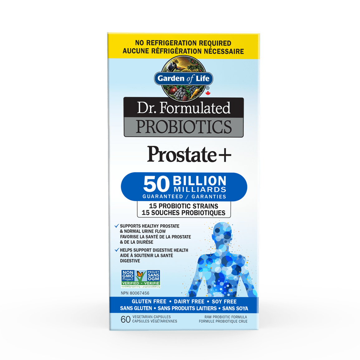 Garden of Life Doctor Formulated - Probiotics Prostate (60 Vcaps) Shelf Stable
