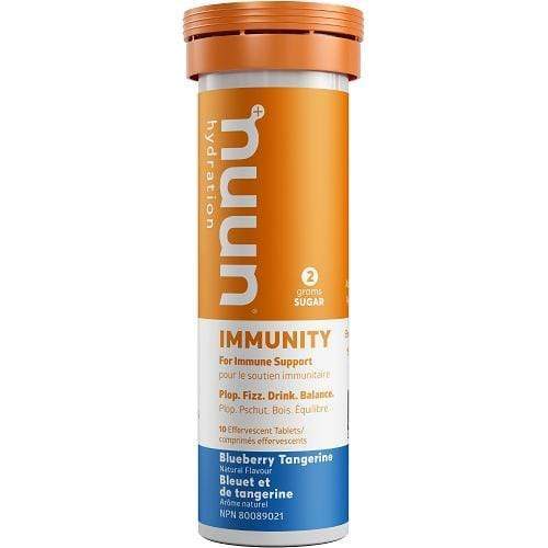 Nuun Immunity عنبية ويوسفي | 8 أنابيب × 10 أقراص