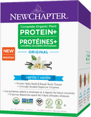 فصل جديد - بروتين نباتي عضوي كامل + عبوات فانيليا أصلية 10 × 28 جم