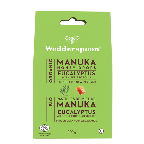 Wedderspoon Manuka Honey Eucalyptus Drops