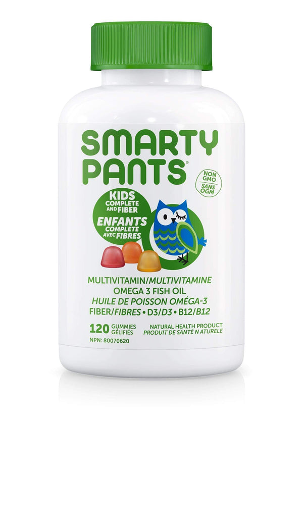 SmartyPants, 어린이용 컴플리트 + 식이섬유, 구미젤리 120개