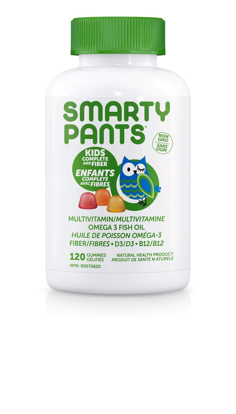 SmartyPants, Kids Complete + Fiber, 120 Gummies