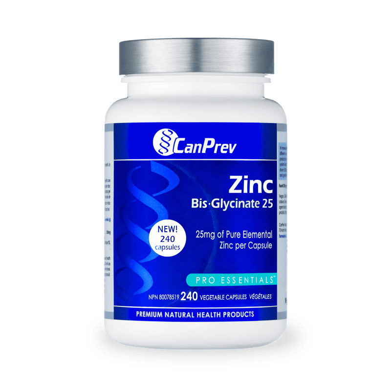 CanPrev Zinc Bis-Glycinate 25 240 V-Caps