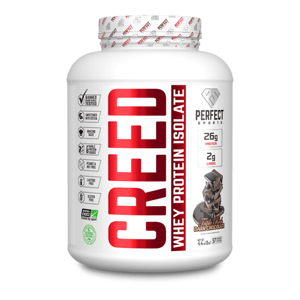 Perfect Sports Creed Whey Protein Isolate - Triple Rich Dark Chocolate 727 g