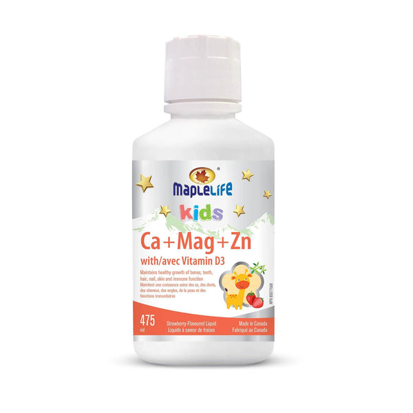 MapleLife Ca+Mag+Zn 비타민 D3 딸기 함유