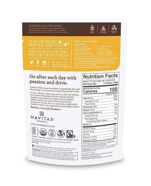 Navitas Organic Keto Cacao Powder