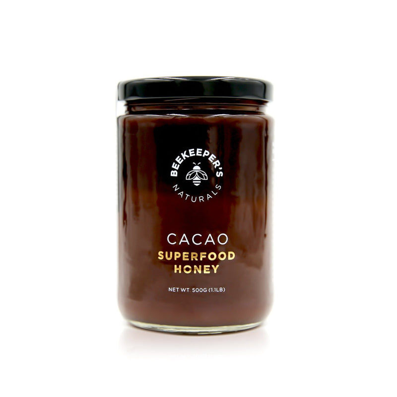 Beekeeper's Naturals, Superfood Honey with Cacao, 500g