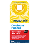 تجديد الحياة زيت السمك المخ 30 كبسولة هلامية