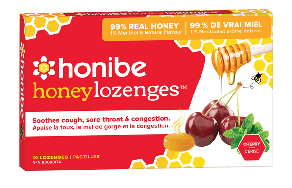 Honibe Honey Lozenges with Cherry