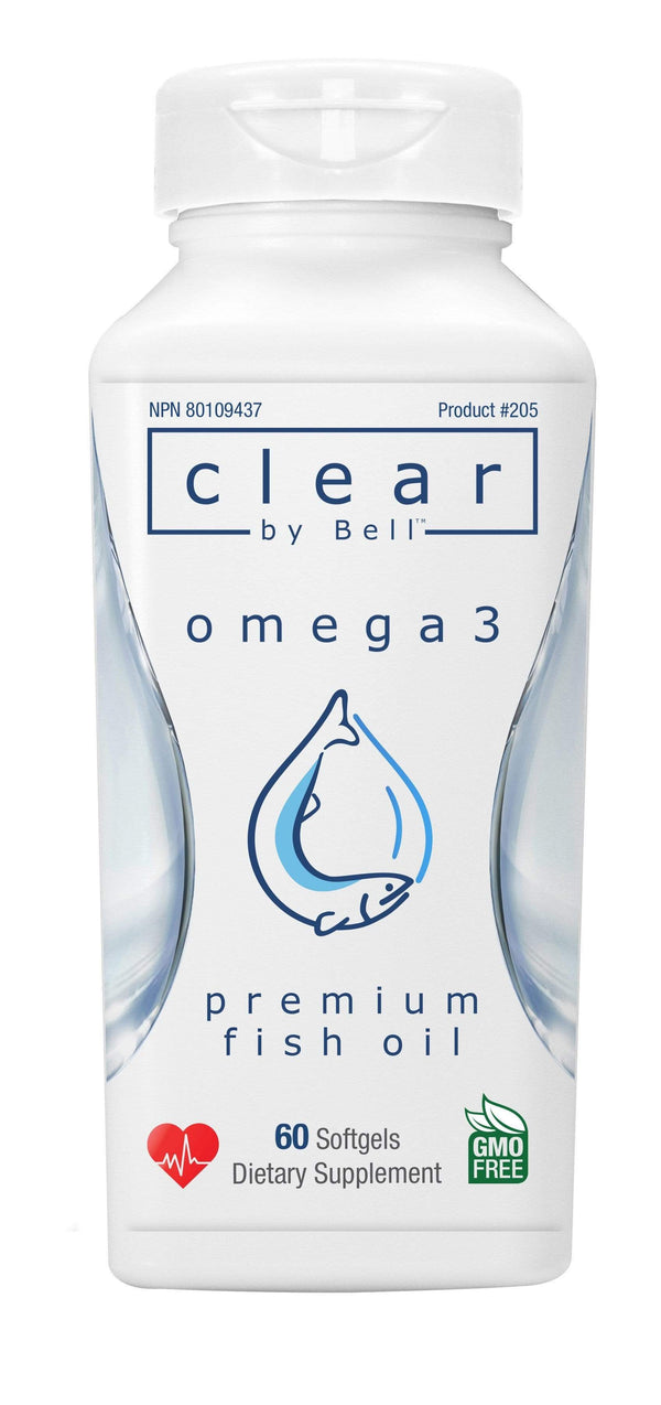 Clear By Bell Omega 3 Premium Fish Oil