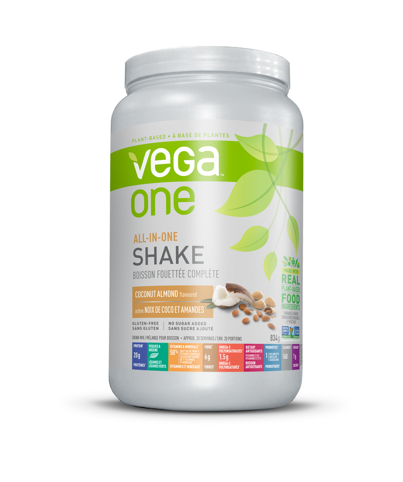 Vega, All-in-One Shake, Coconut Almond, Large (834g)
