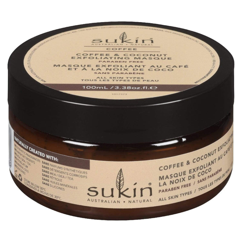 Sukin Coffee & Coconut Exfoliating Masque 100 mL