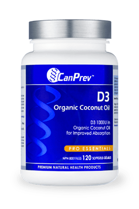 CanPrev D3 1000 IU 120 Softgels