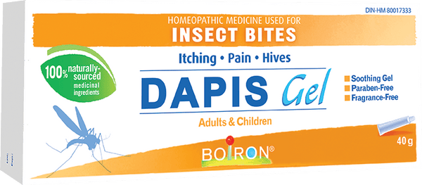 Boiron Dapis Gel Paraben Free Insect Bites