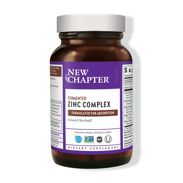 New Chapter Fermented Zinc Complex