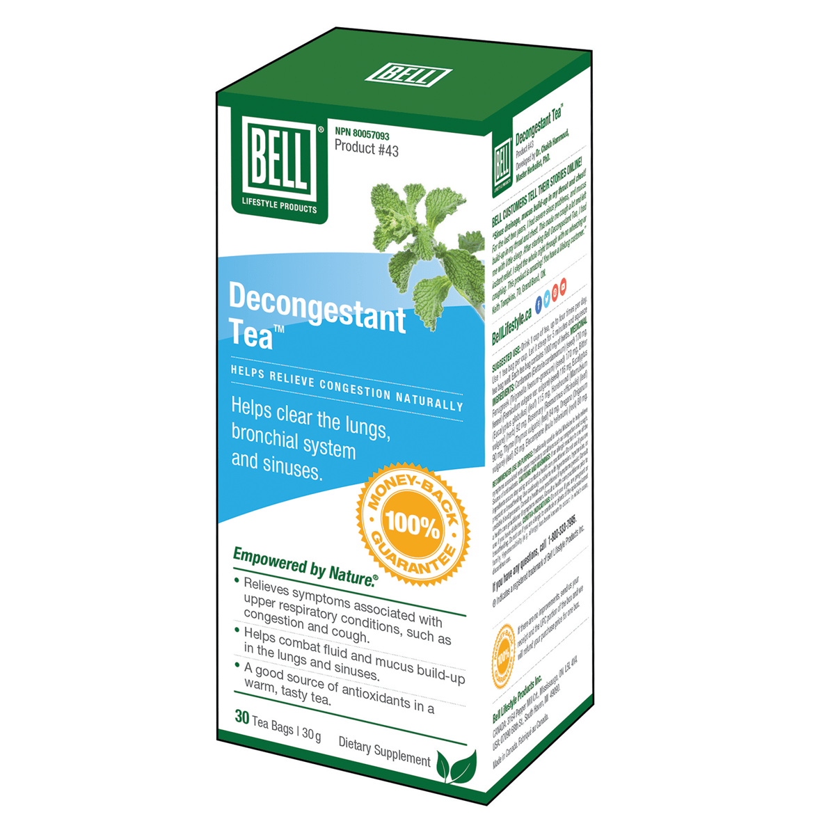 Bell Decongestant Tea