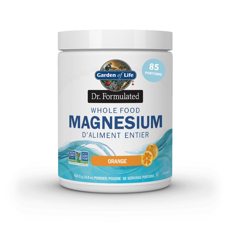 Garden of Life Dr. Formulated Whole Food Magnesium Orange 85 Servings