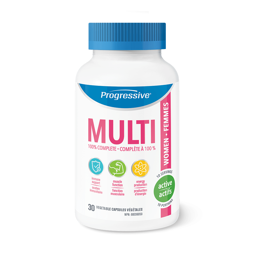 Progressive MultiVitamin for Active Women 30 Capsules