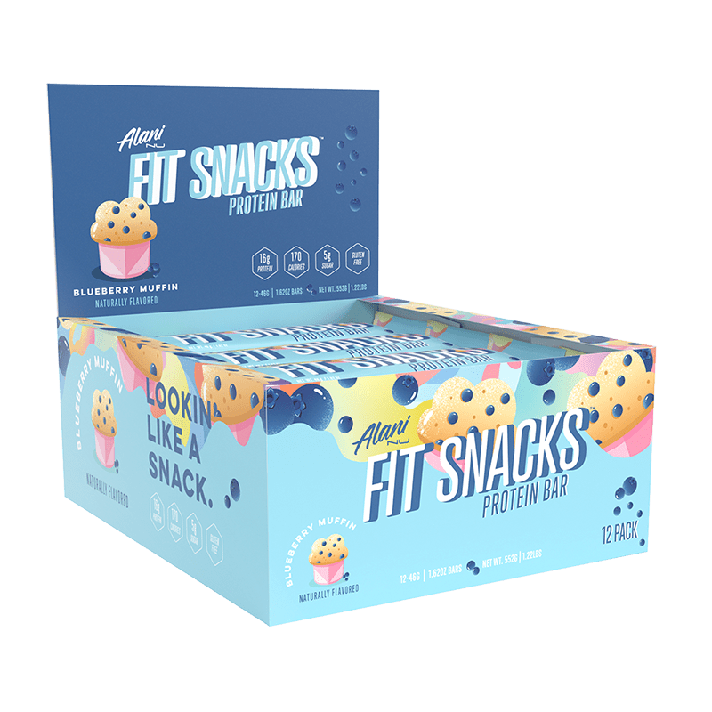 Alani Nu Fit Snacks Protein Bar - Blueberry Muffin