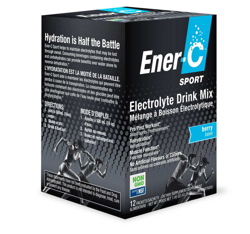 Ener-C Sport Electrolyte Drink Mix Mixed Berry