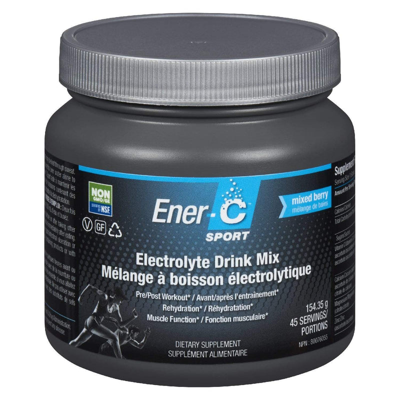 Ener-C Sport Electrolyte Drink Mix Berry Tub 154 g