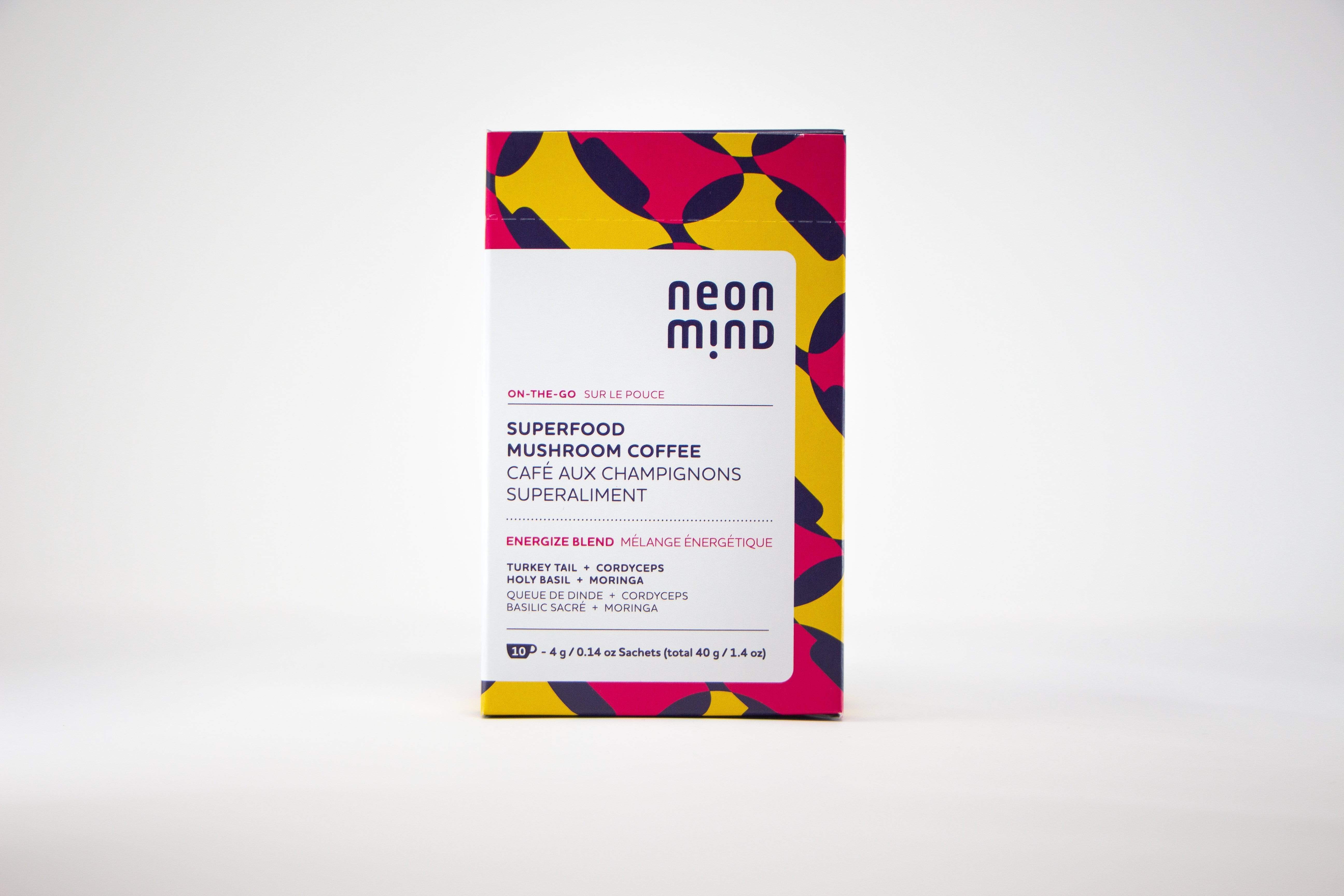 NeonMind Energize Blend Superfood Mushroom Coffee