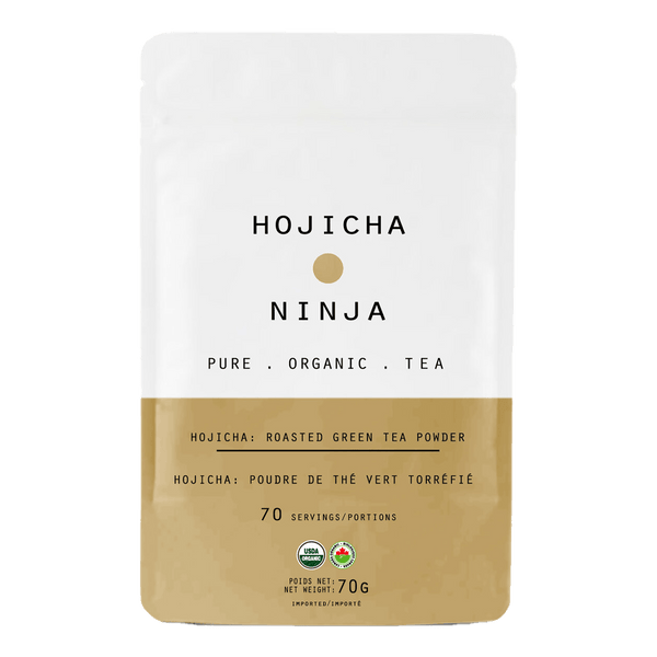 ماتشا نينجا - مسحوق الشاي الأخضر المحمص هوجيتشا (70 حصة)