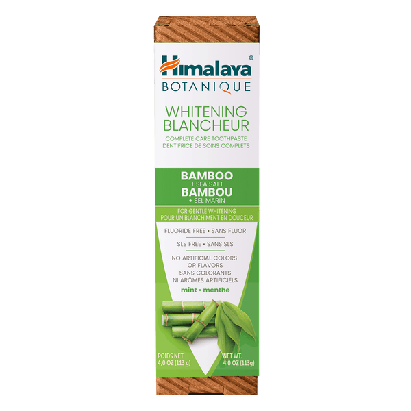 Himalaya Bamboo + Sea Salt Whitening Antiplaque Toothpaste - Mint (113 g)