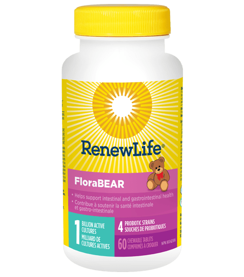 Renew Life Flora Bear 60 Tablets