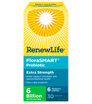 تجديد الحياة FloraSMART قوة إضافية 6 مليار ثقافة نشطة 30 قرصًا