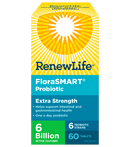 تجديد الحياة FloraSMART قوة إضافية 6 مليار ثقافة نشطة، 60 قرصًا