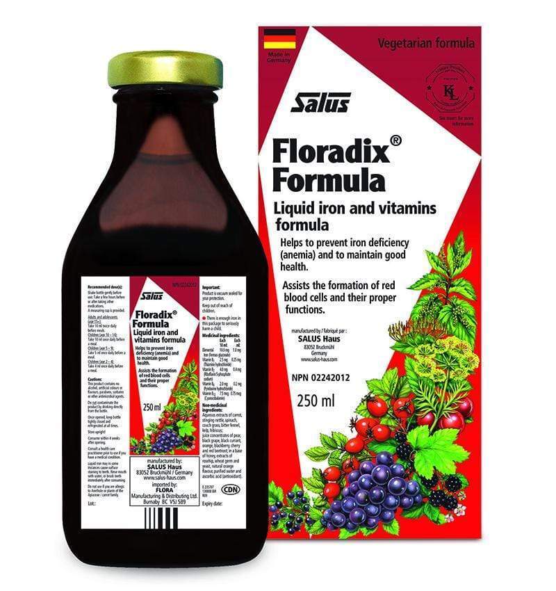 Salus Floradix Iron & Vitamin Liquid Formula