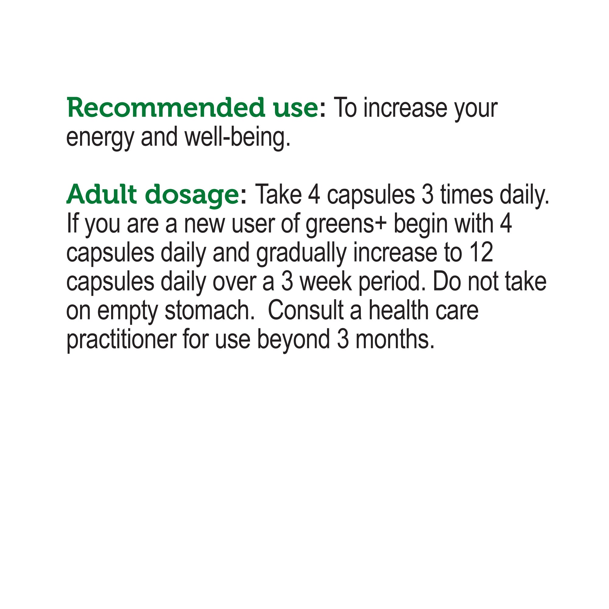 Genuine Health, greens+, 120 Capsules