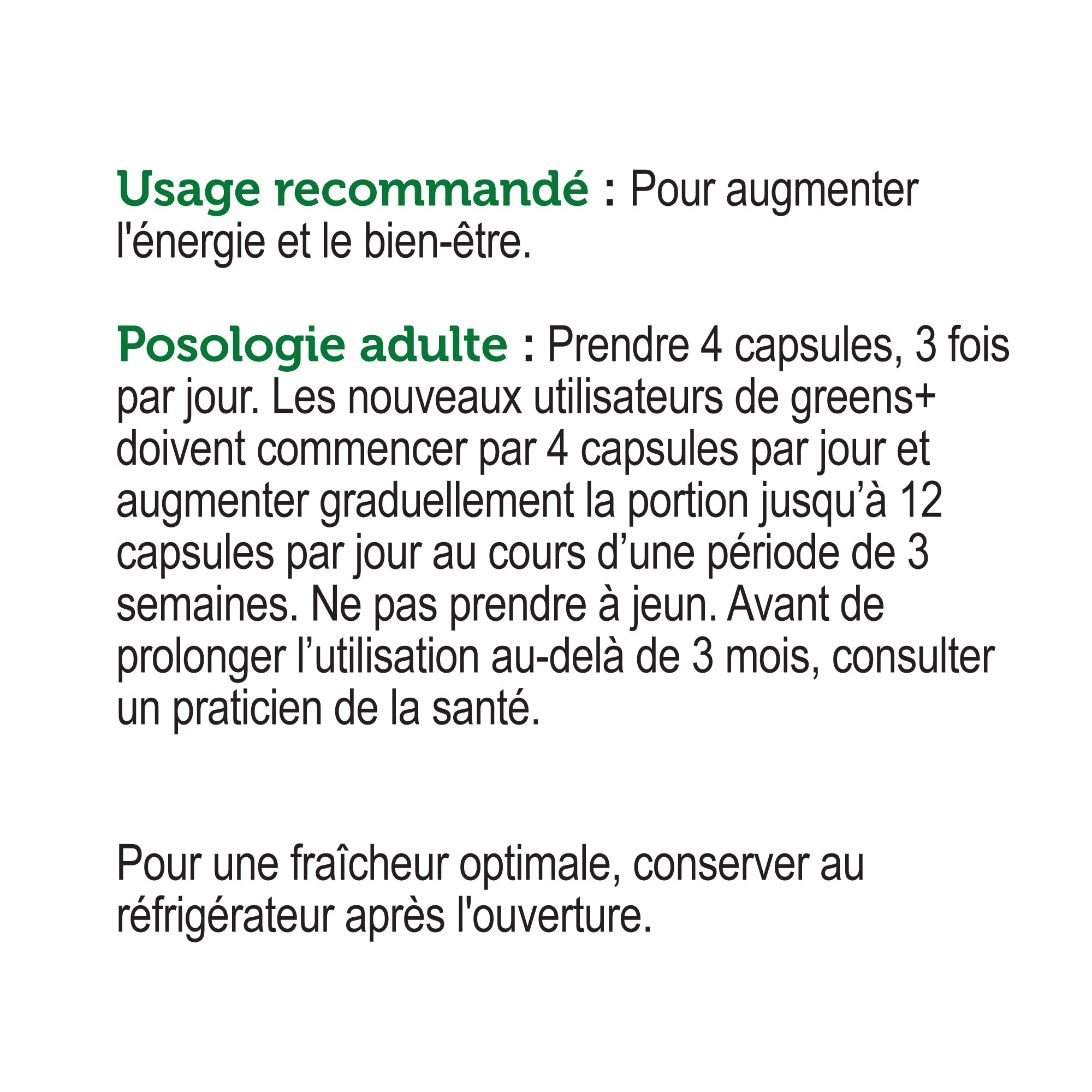 Genuine Health, greens+, 120 Capsules