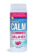 Natural Calm, 마그네슘, 라즈베리-레몬 맛, 구미젤리 120개