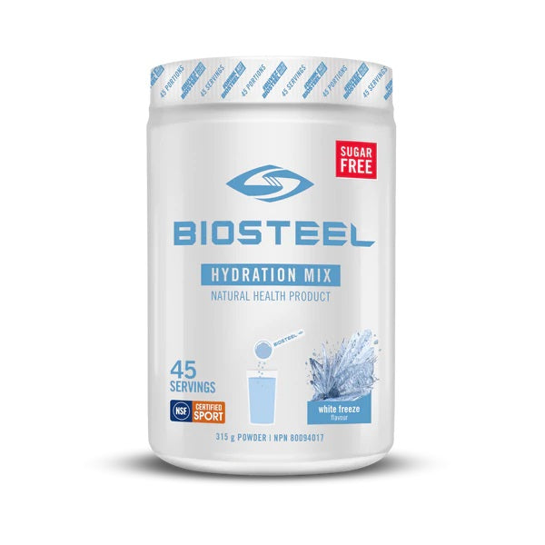 BioSteel, Hydration Mix, White Freeze, 315g (45 Servings)
