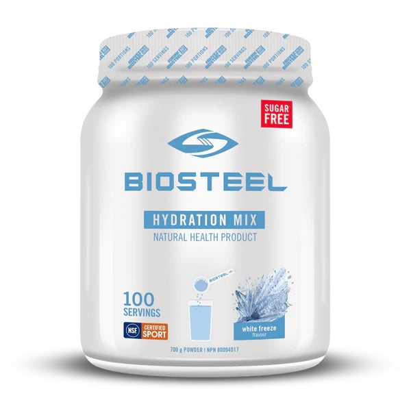 BioSteel, مزيج الترطيب، تجميد أبيض، 700 جرام (100 حصة)