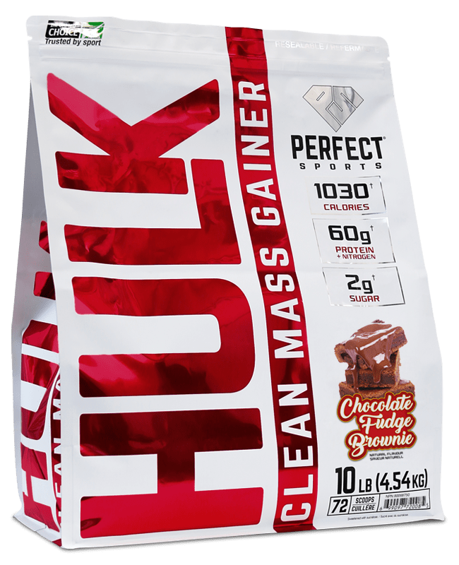 Perfect Sports HULK Mass Gainer Chocolate Fudge Brownie