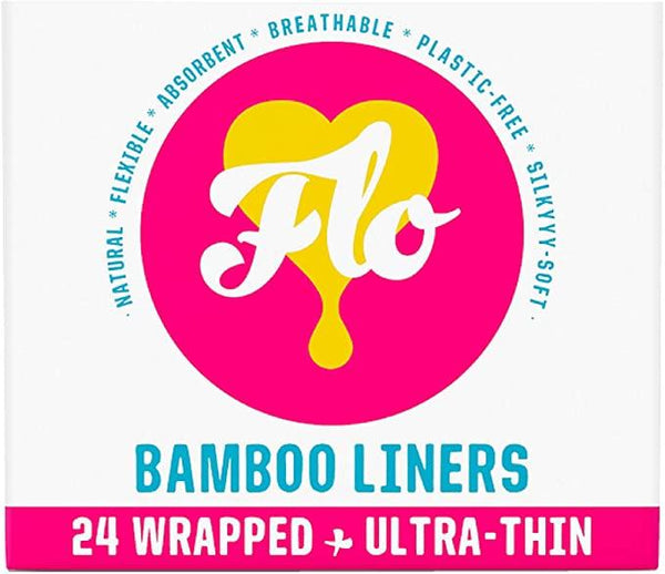 FLO Natural Bamboo Daily Ultra Thin Panty Liners