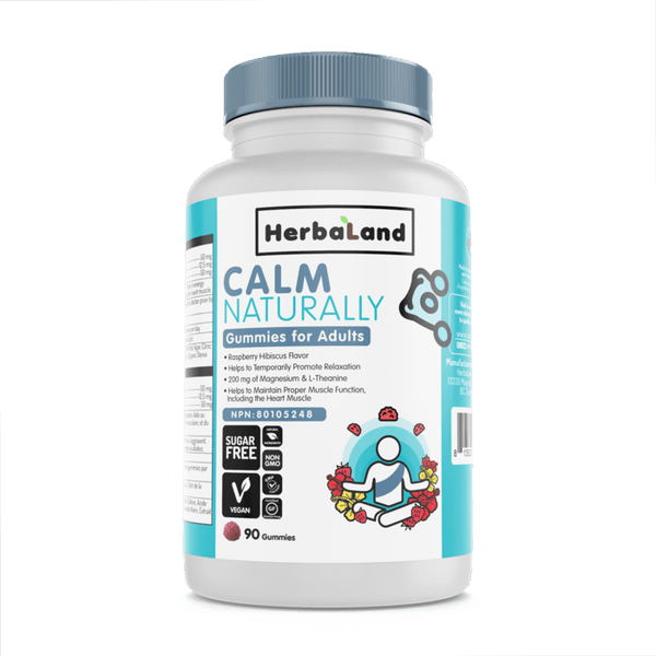 HerbaLand Calm Naturally Gummies For Adults