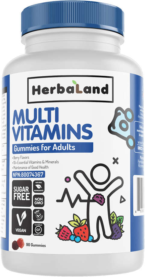 HerbaLand Multivitamins Gummys for Adults
