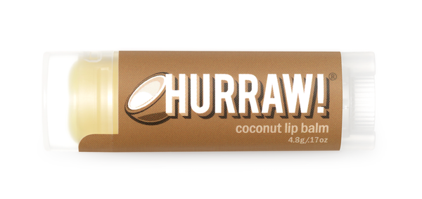 Hurraw!,  Coconut Lip Balm, 4.8g